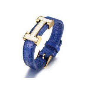 316L Fancy Stainless steel &Leather Bracelet